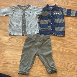matching set size 3 months from Carter’s.